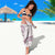 Polynesian Manta Ray Sarong Pink Floral Turtle Tattoo - Polynesian Pride