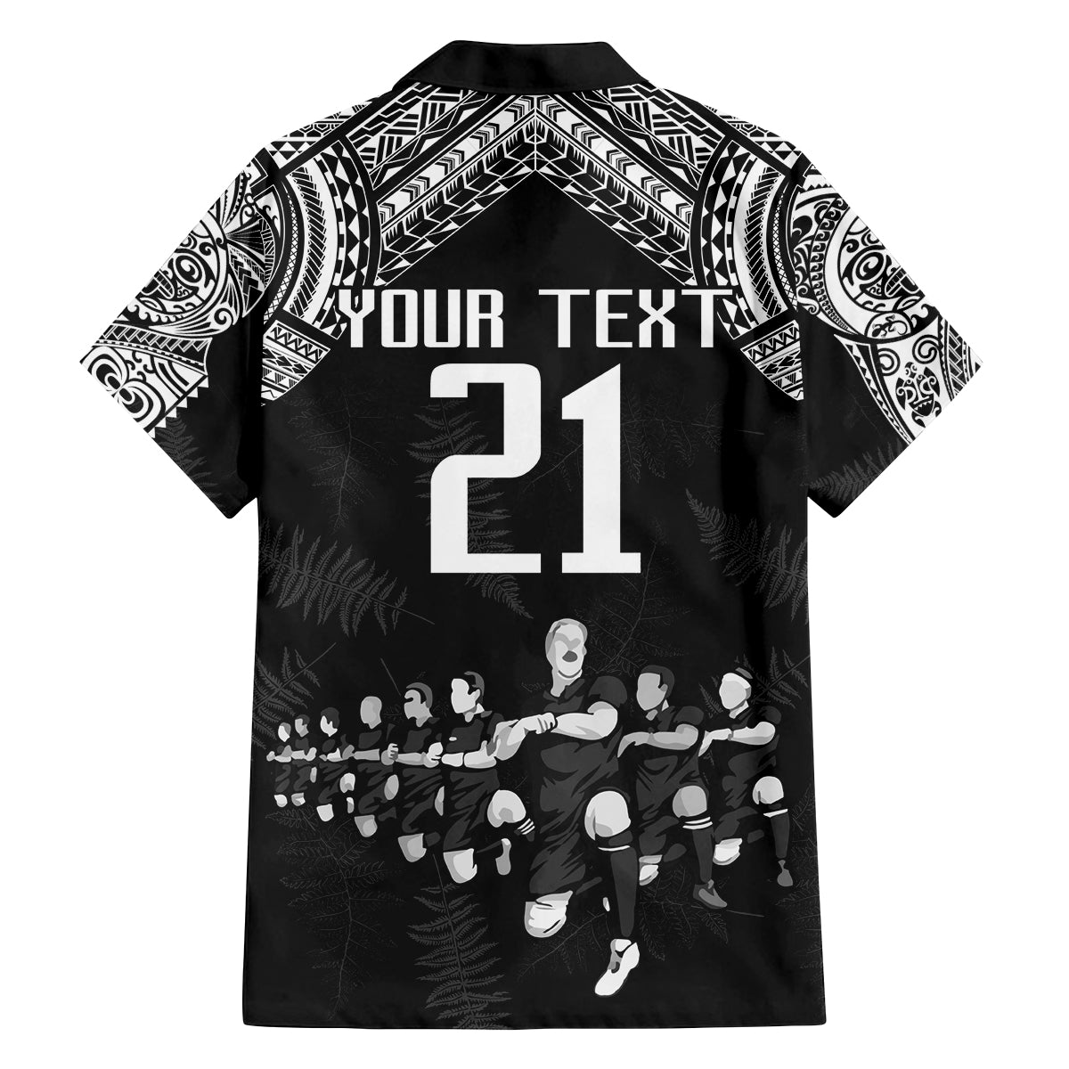 Custom NZ Rugby Family Matching Summer Maxi Dress and Hawaiian Shirt Kapa Opango Maori Haka With Years of The All Black Champions LT9 - Polynesian Pride