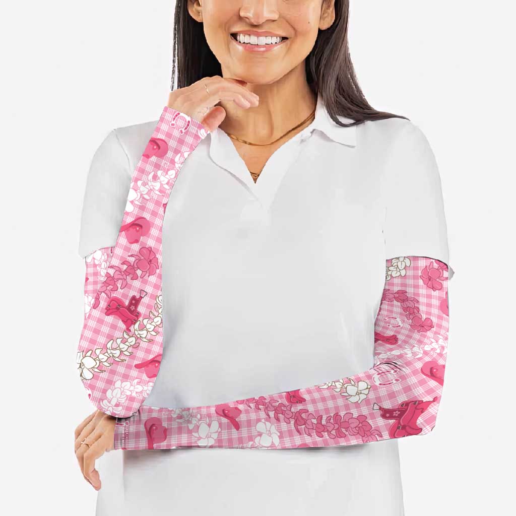 Paniolo Palaka Hawaiian Cowgirl Arm Sleeves - Polynesian Pride