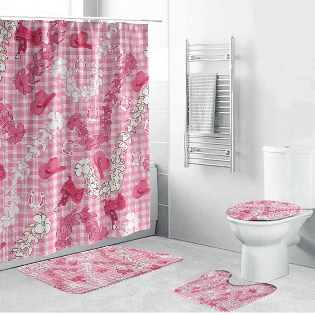Paniolo Palaka Hawaiian Cowgirl Bathroom Set - Polynesian Pride