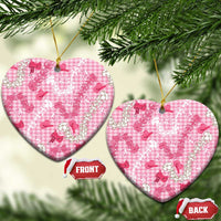 Paniolo Palaka Hawaiian Cowgirl Ceramic Ornament - Polynesian Pride