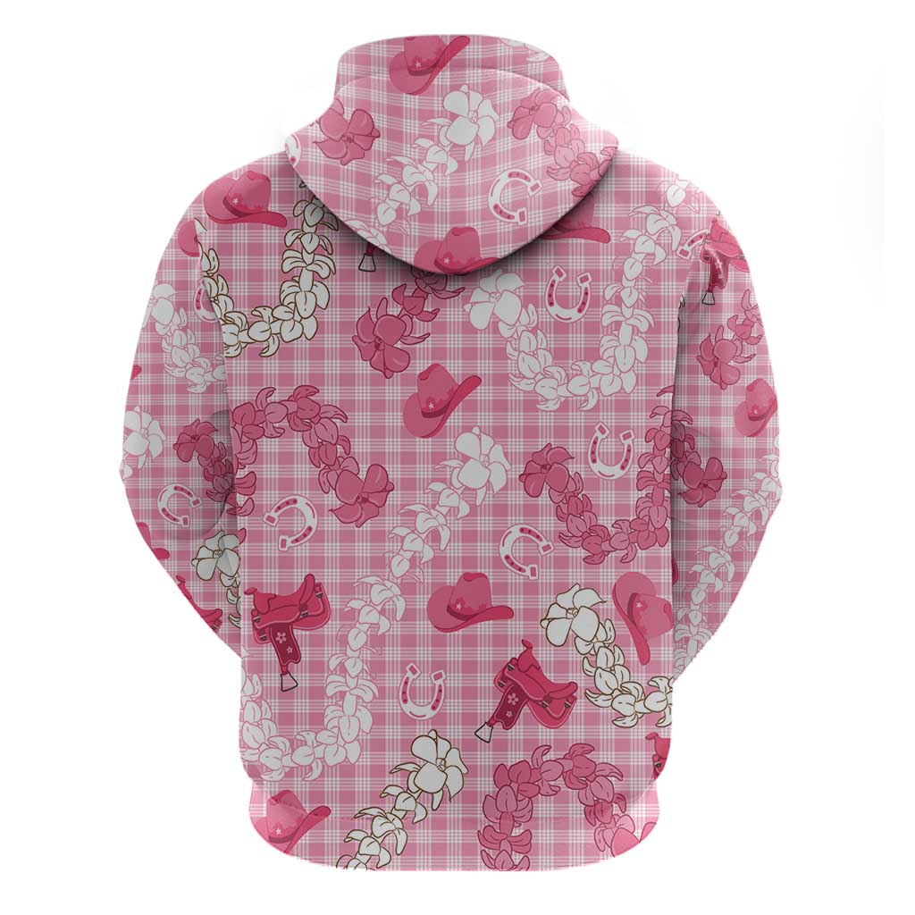 Paniolo Palaka Hawaiian Cowgirl Hoodie - Polynesian Pride