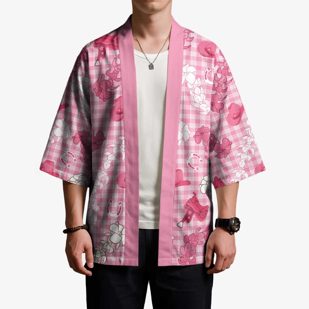 Paniolo Palaka Hawaiian Cowgirl Kimono - Polynesian Pride