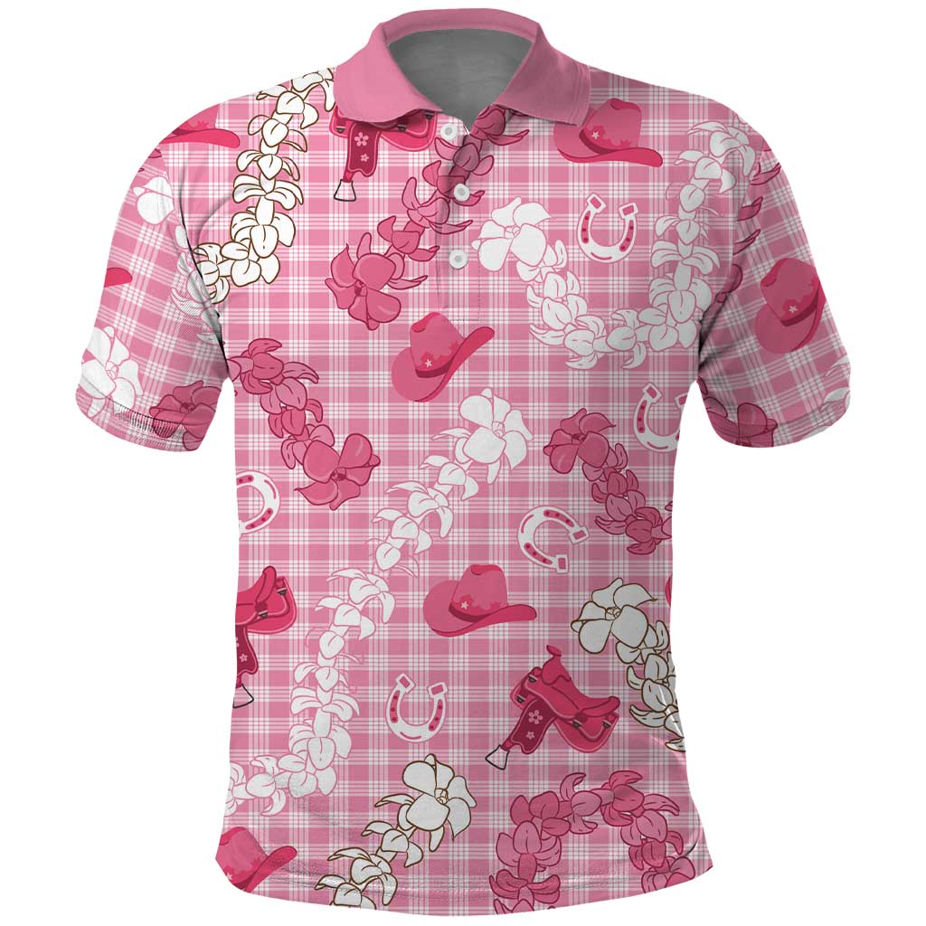 Paniolo Palaka Hawaiian Cowgirl Polo Shirt - Polynesian Pride