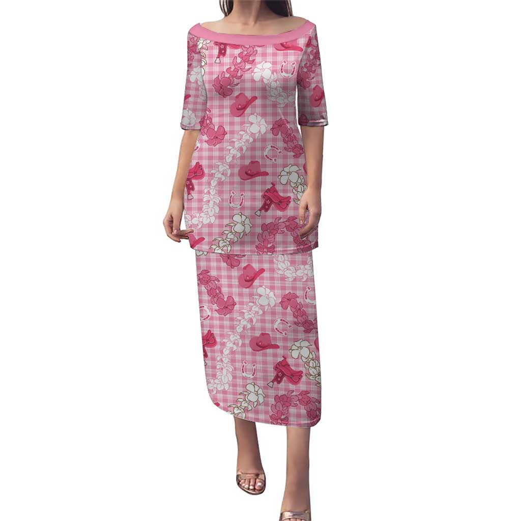 Paniolo Palaka Hawaiian Cowgirl Puletasi - Polynesian Pride