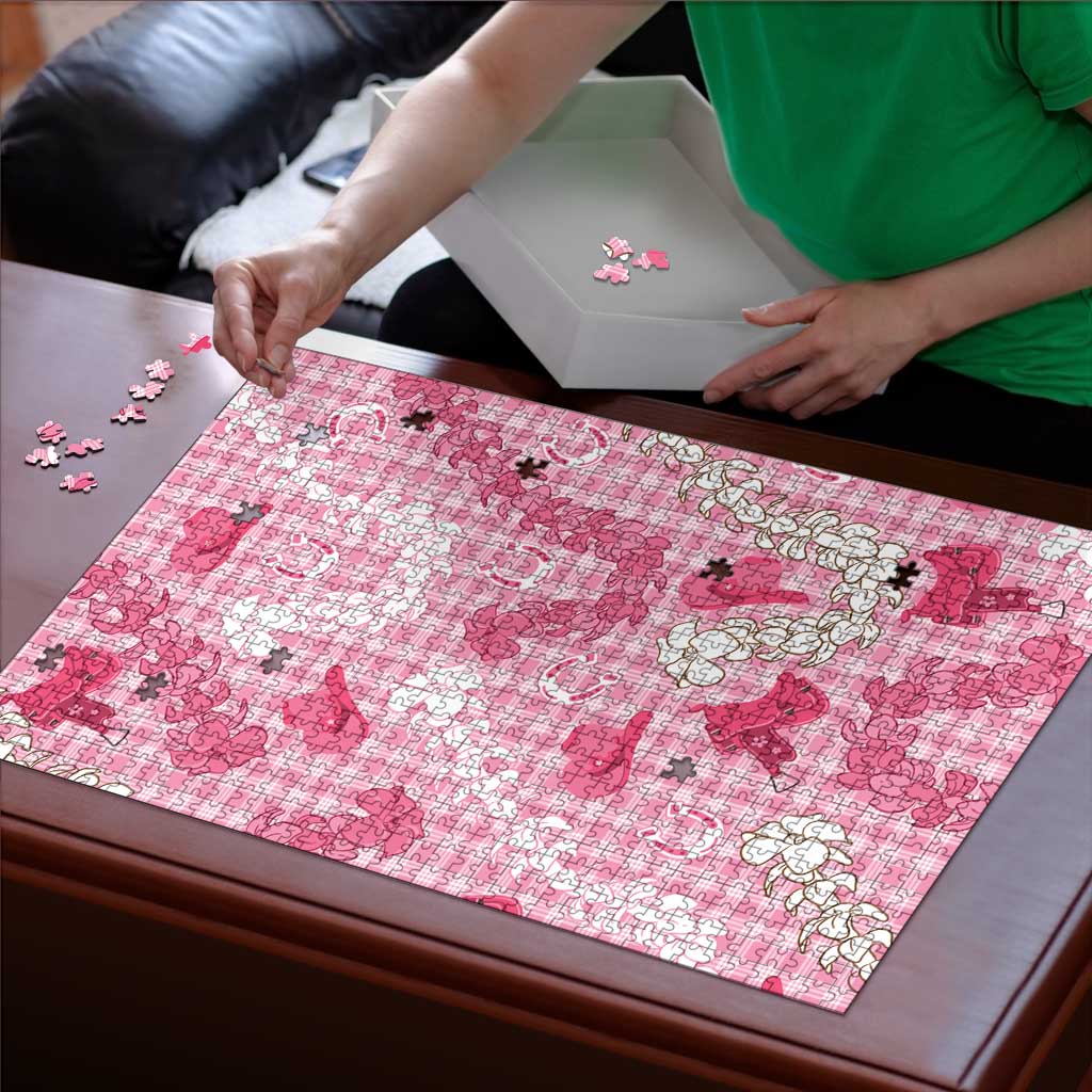 Paniolo Palaka Hawaiian Cowgirl Puzzle - Polynesian Pride