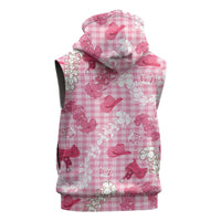 Paniolo Palaka Hawaiian Cowgirl Sleeveless Hoodie - Polynesian Pride
