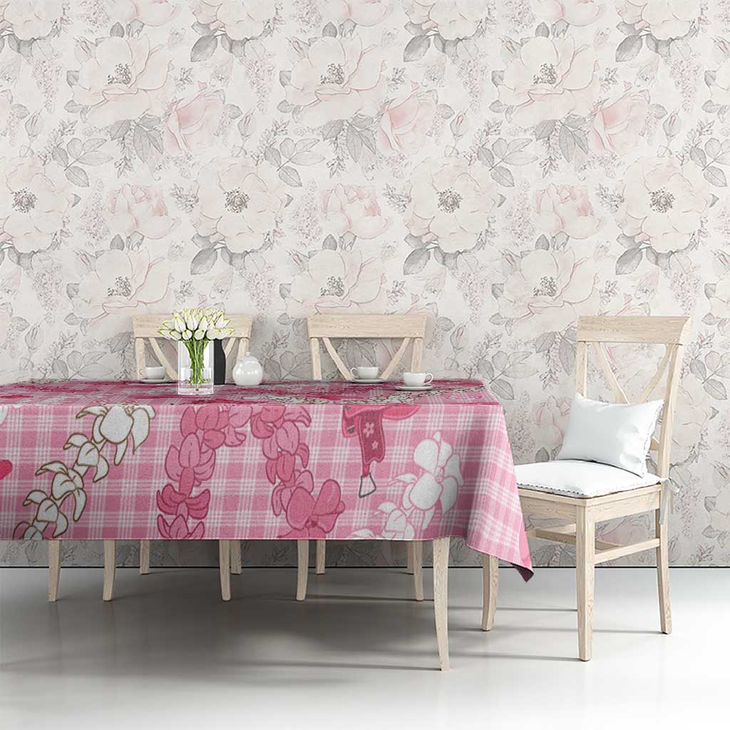 Paniolo Palaka Hawaiian Cowgirl Tablecloth - Polynesian Pride