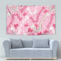 Paniolo Palaka Hawaiian Cowgirl Tapestry - Polynesian Pride