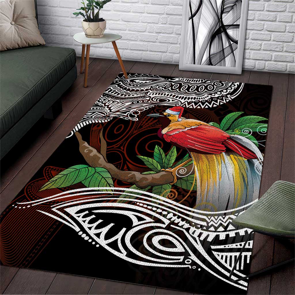 Papua New Guinea Christmas Area Rug - Polynesian Pride