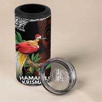 Papua New Guinea Christmas 4 in 1 Can Cooler Tumbler - Polynesian Pride