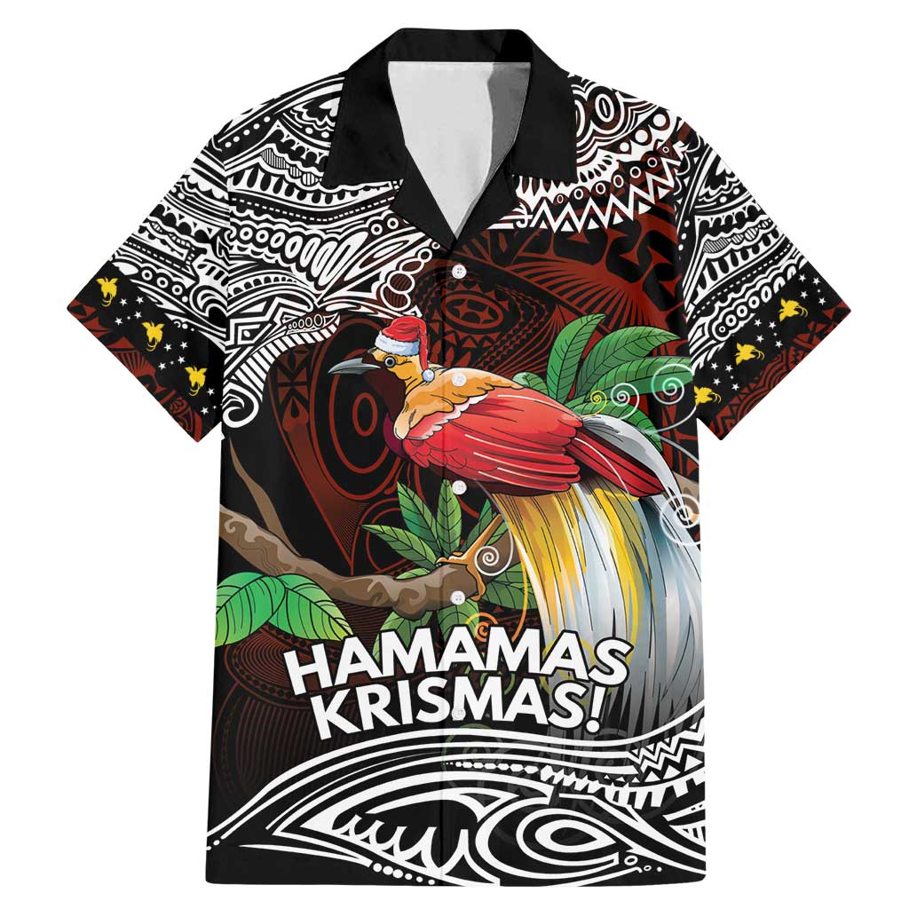 Papua New Guinea Christmas Family Matching Mermaid Dress and Hawaiian Shirt - Polynesian Pride