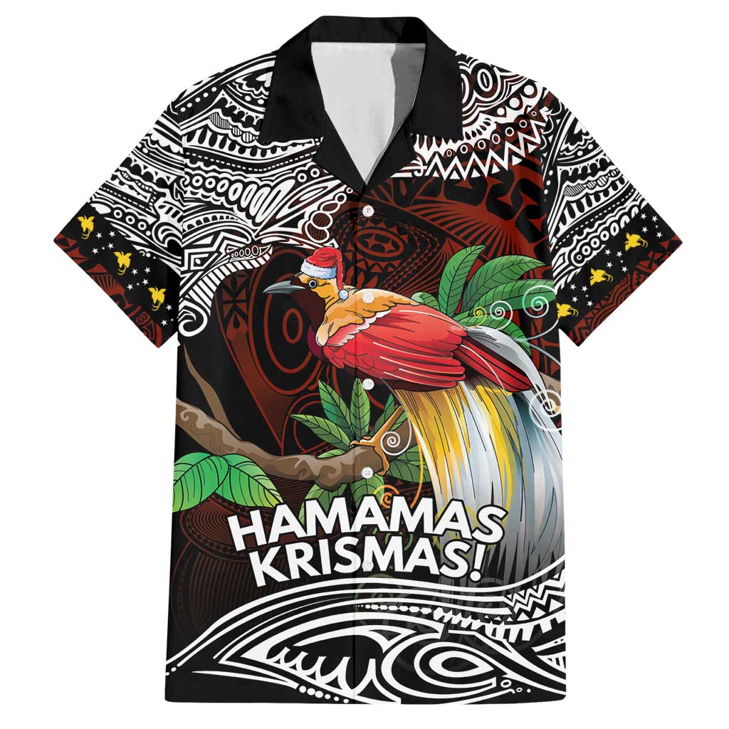 Papua New Guinea Christmas Family Matching Summer Maxi Dress and Hawaiian Shirt - Polynesian Pride