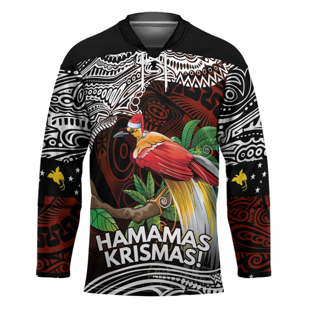 Papua New Guinea Christmas Hockey Jersey - Polynesian Pride