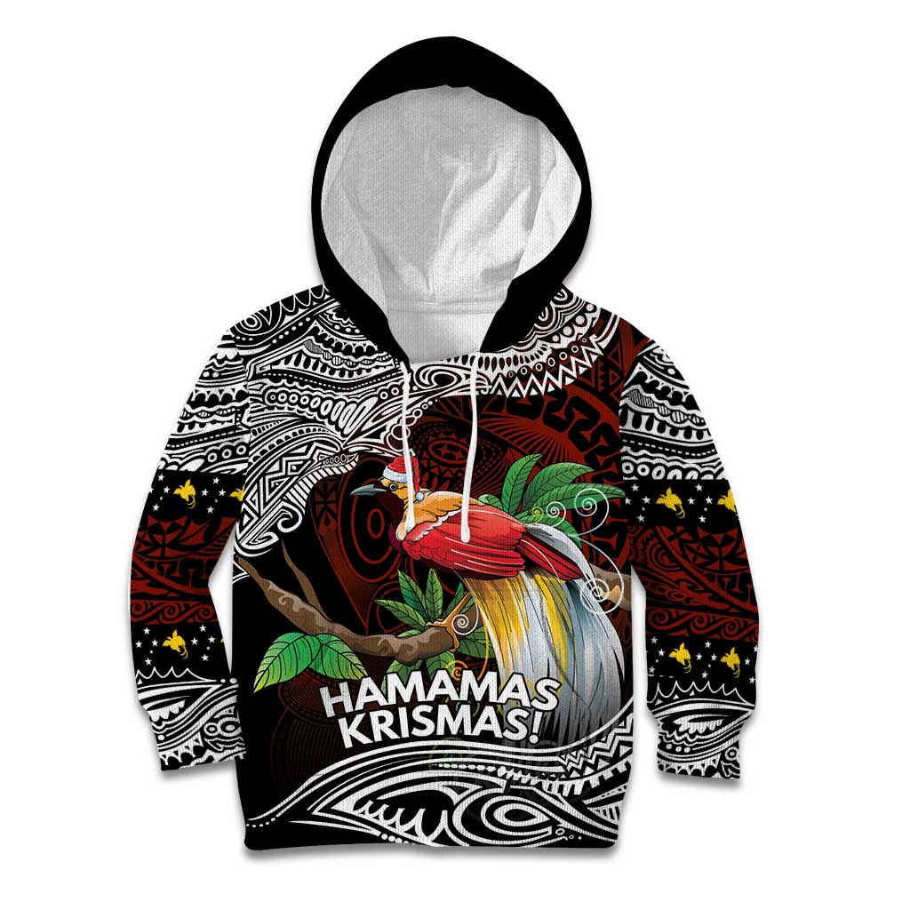 Papua New Guinea Christmas Kid Hoodie - Polynesian Pride