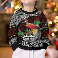 Papua New Guinea Christmas Kid Ugly Christmas Sweater - Polynesian Pride