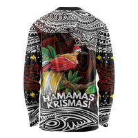 Papua New Guinea Christmas Long Sleeve Shirt - Polynesian Pride