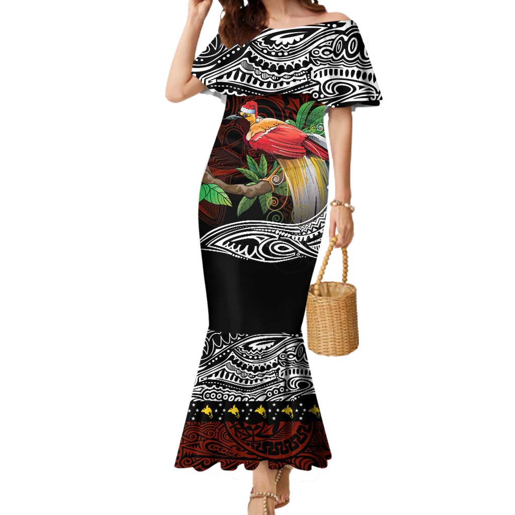 Papua New Guinea Christmas Mermaid Dress - Polynesian Pride
