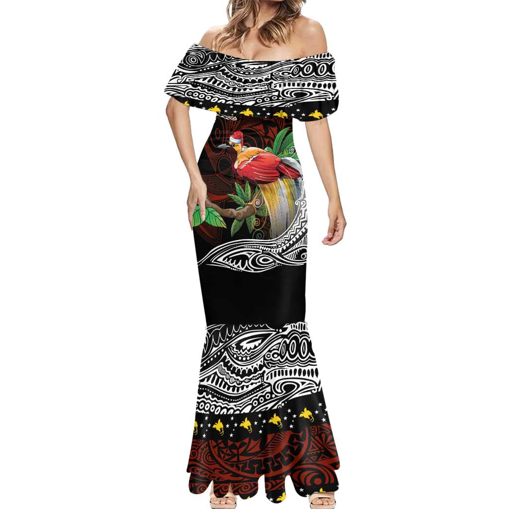 Papua New Guinea Christmas Mermaid Dress - Polynesian Pride