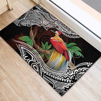 Papua New Guinea Christmas Rubber Doormat - Polynesian Pride