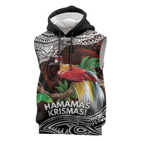 Papua New Guinea Christmas Sleeveless Hoodie - Polynesian Pride