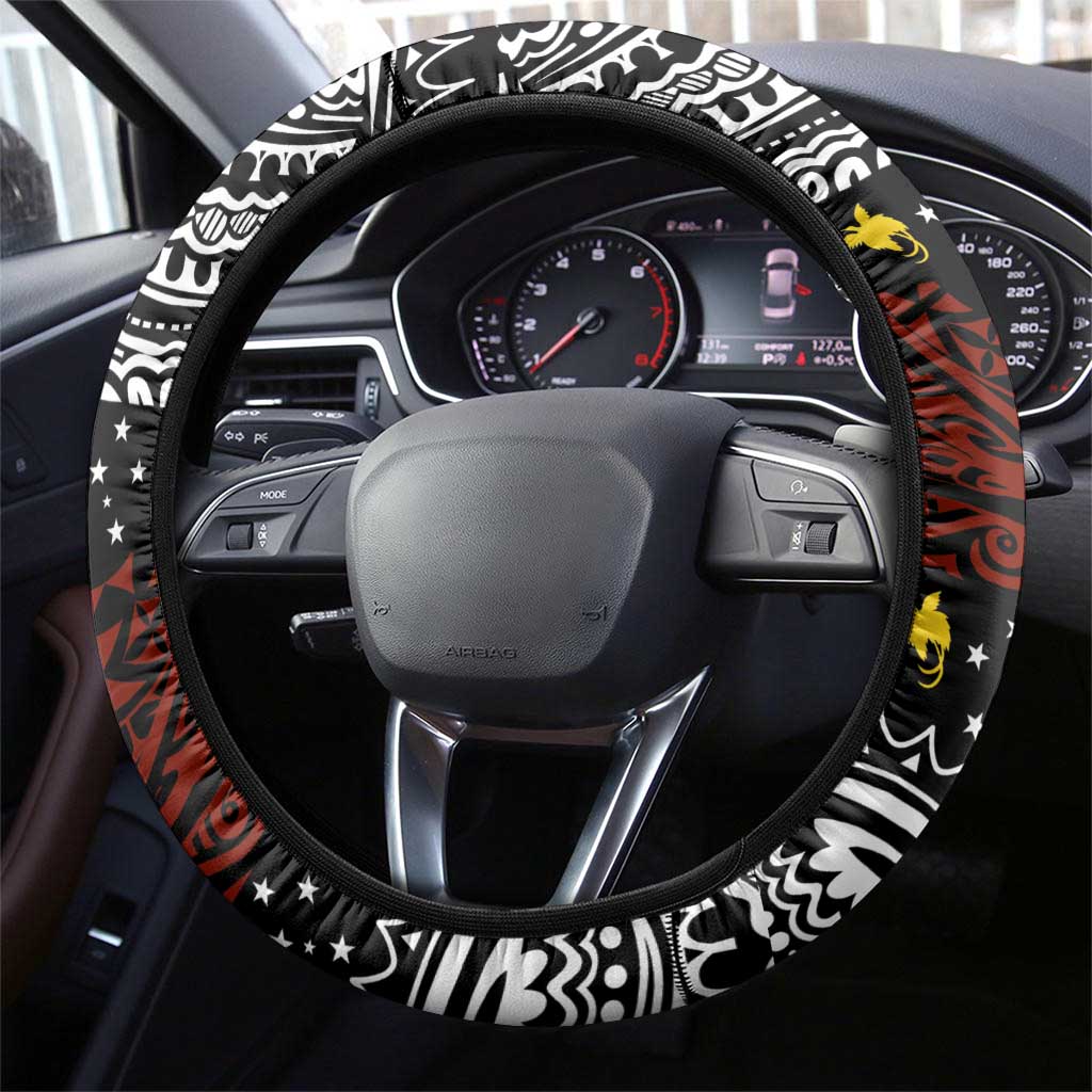 Papua New Guinea Christmas Steering Wheel Cover - Polynesian Pride