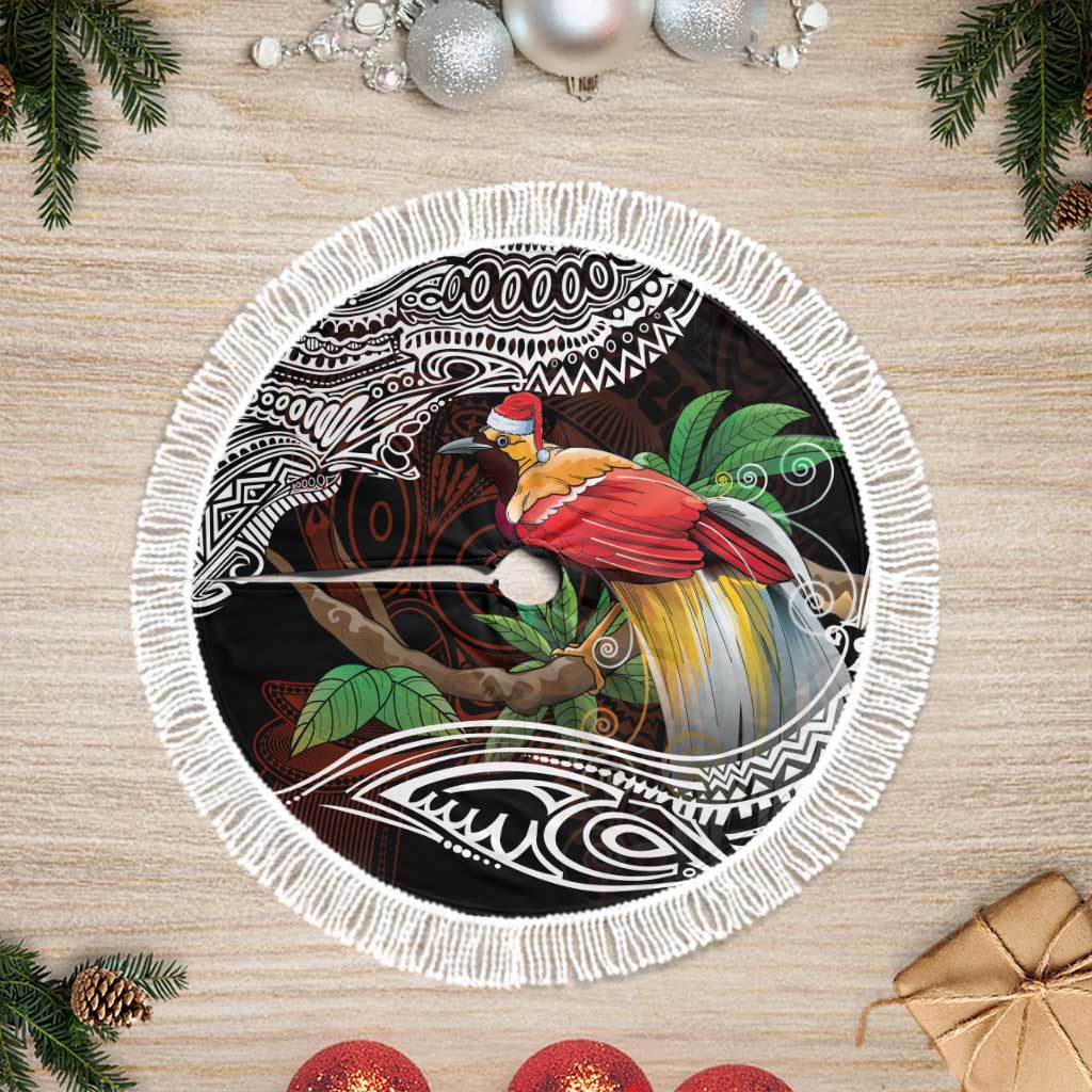 Papua New Guinea Christmas Tree Skirt - Polynesian Pride