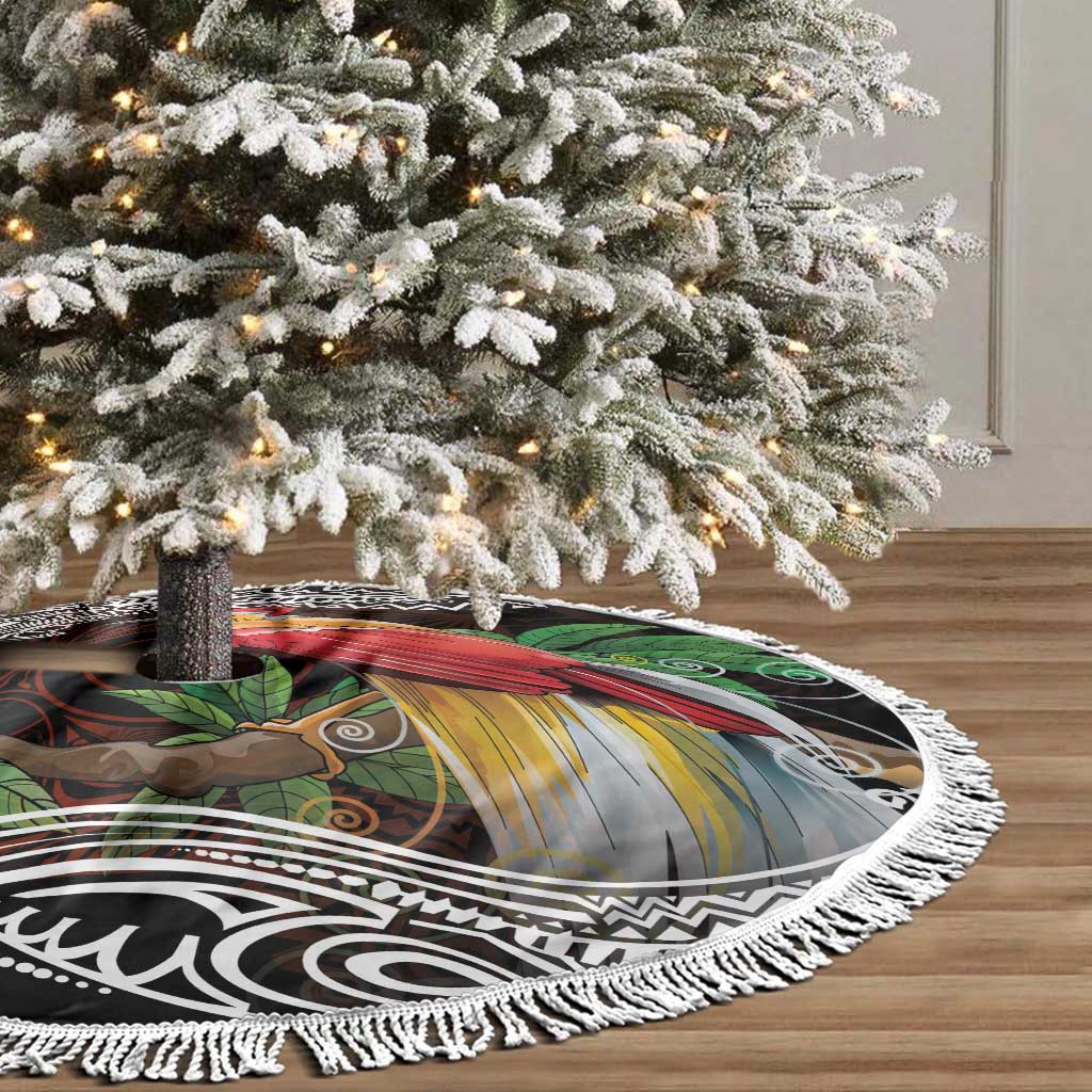 Papua New Guinea Christmas Tree Skirt - Polynesian Pride
