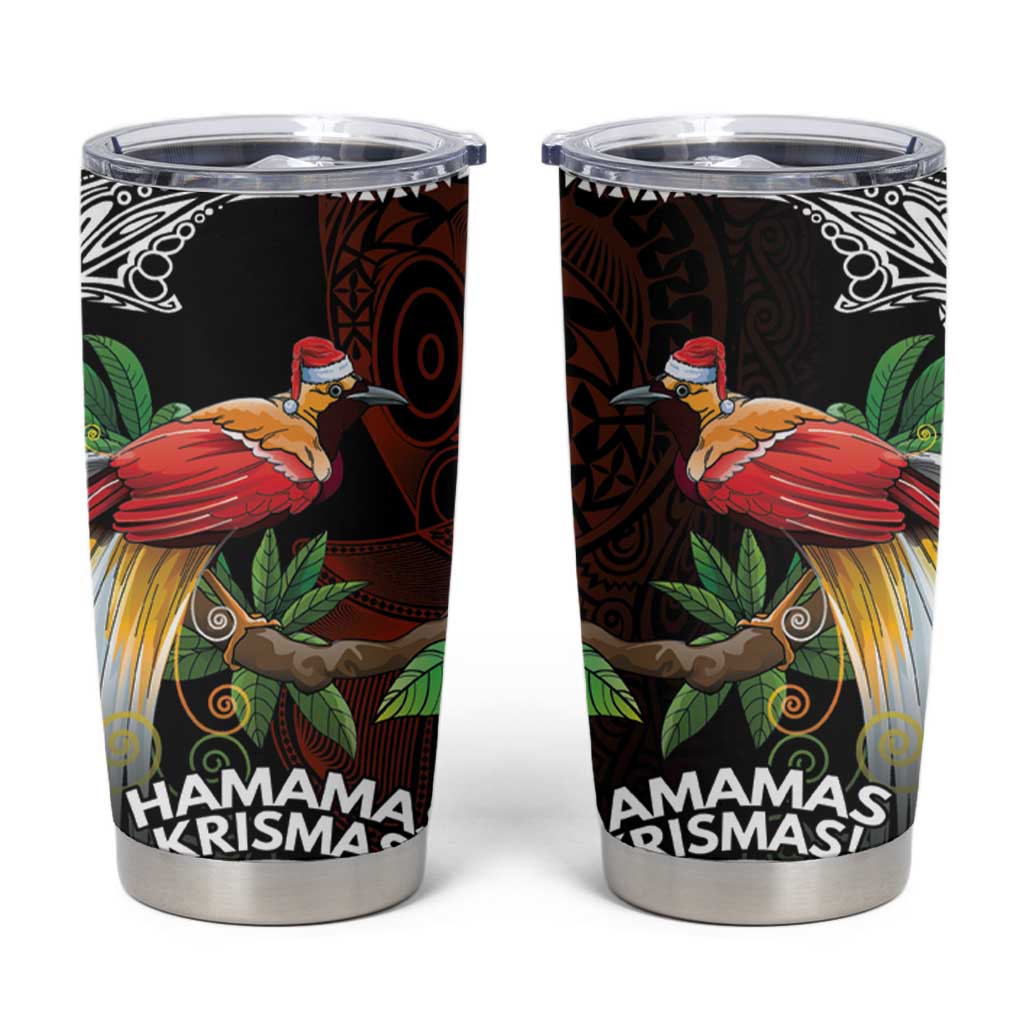 Papua New Guinea Christmas Tumbler Cup - Polynesian Pride