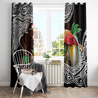Papua New Guinea Christmas Window Curtain - Polynesian Pride