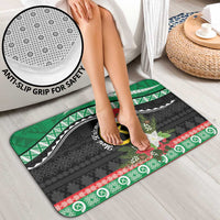 Vanuatu Pig's Tusk Meri Krismas! Bathroom Set Vanuatuan Sand Drawing Pattern - Polynesian Pride