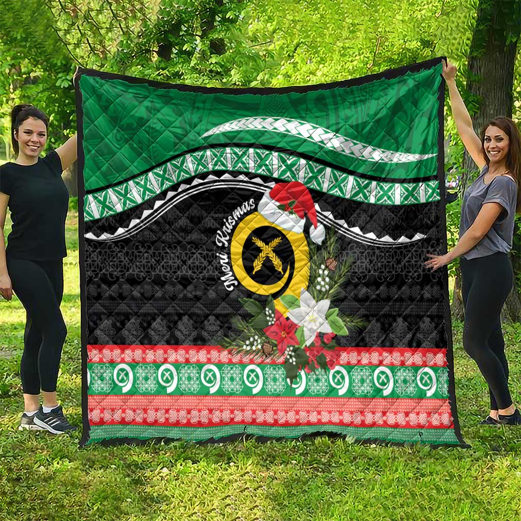 Vanuatu Pig's Tusk Meri Krismas! Quilt Vanuatuan Sand Drawing Pattern - Polynesian Pride