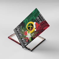 Vanuatu Pig's Tusk Meri Krismas! Canvas Wall Art Vanuatuan Ancient Art Spirit - Polynesian Pride