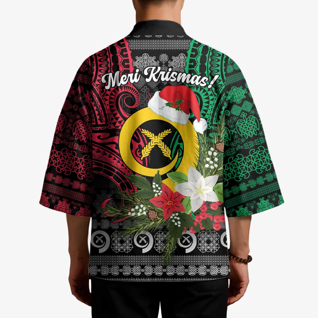 Vanuatu Pig's Tusk Meri Krismas! Kimono Vanuatuan Ancient Art Spirit - Polynesian Pride
