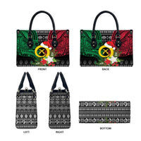 Vanuatu Pig's Tusk Meri Krismas! Leather Bag Vanuatuan Ancient Art Spirit - Polynesian Pride