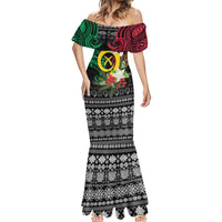 Vanuatu Pig's Tusk Meri Krismas! Mermaid Dress Vanuatuan Ancient Art Spirit - Polynesian Pride