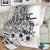 Ia Orana Tahiti Personalised Blanket French Polynesia Hook Tattoo Special White Color LT9