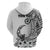 La Orana Tahiti Personalised Hoodie French Polynesia Hook Tattoo Special White Color LT9 - Polynesian Pride