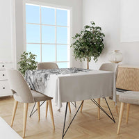 Ia Orana Tahiti Personalised Tablecloth French Polynesia Hook Tattoo Special White Color LT9