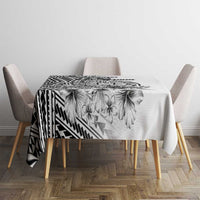 Ia Orana Tahiti Personalised Tablecloth French Polynesia Hook Tattoo Special White Color LT9