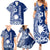 Nauru Independence Personalised Family Matching Summer Maxi Dress and Hawaiian Shirt Naoero Hook Tattoo Special Polynesian Pattern LT9 - Polynesian Pride