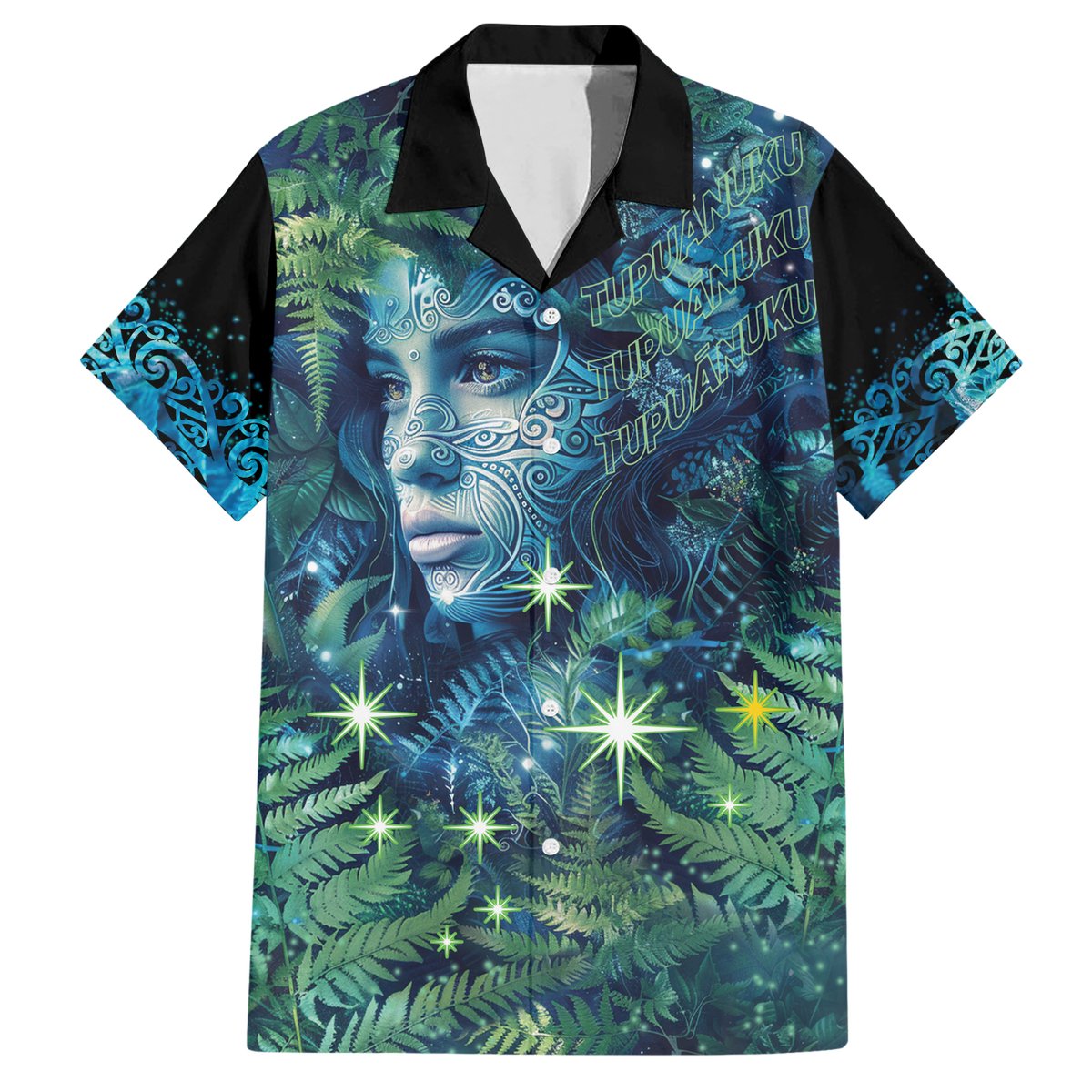 New Zealand Matariki Tupuanuku Hawaiian Shirt Te W o te Hauhake LT9 Art - Polynesian Pride