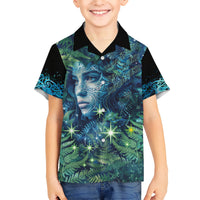 New Zealand Matariki Tupuanuku Kid Hawaiian Shirt Te Wā o te Hauhake