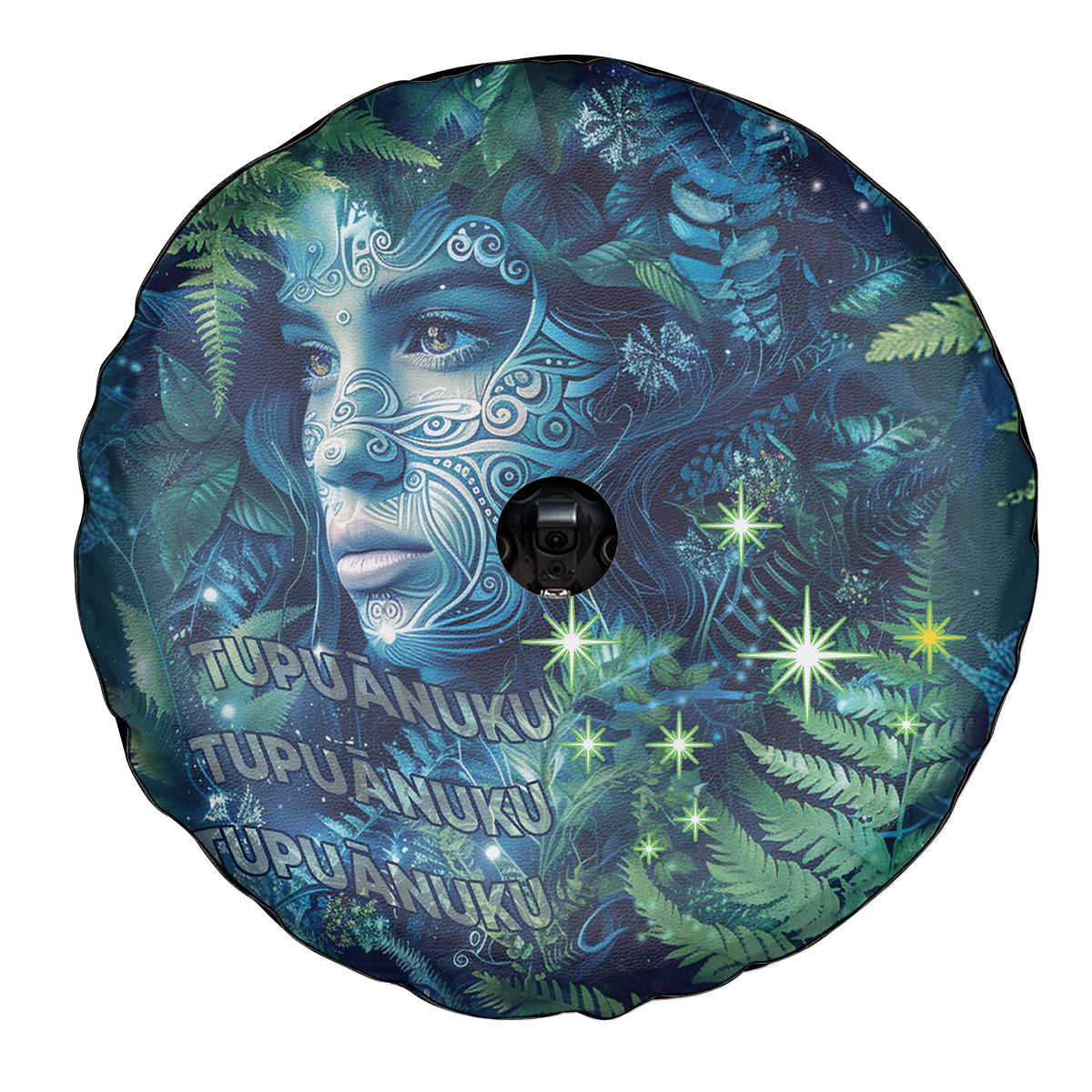 New Zealand Matariki Tupuanuku Spare Tire Cover Te Wā o te Hauhake