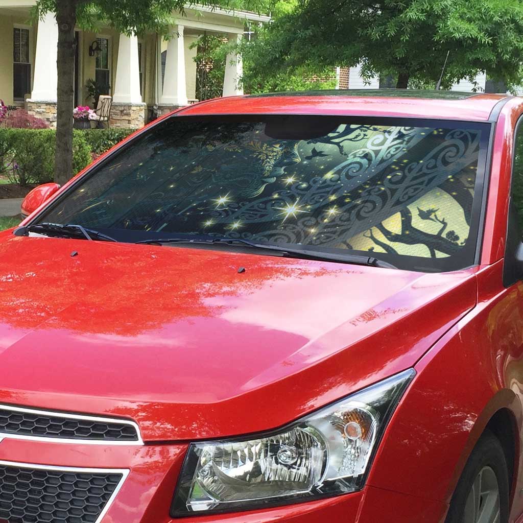 New Zealand Matariki Tupuarangi Auto Sun Shade Ng Kai o te Rangi - Polynesian Pride