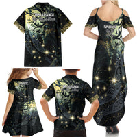 New Zealand Matariki Tupuarangi Family Matching Summer Maxi Dress and Hawaiian Shirt Ngā Kai o te Rangi