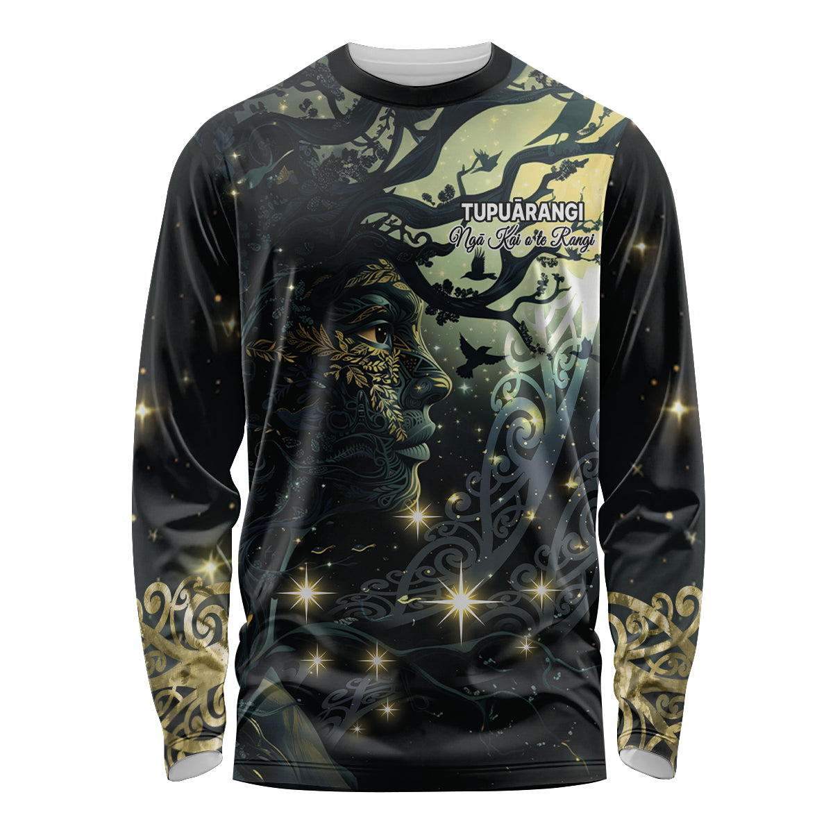 New Zealand Matariki Tupuarangi Long Sleeve Shirt Ng Kai o te Rangi LT9 Unisex Art - Polynesian Pride