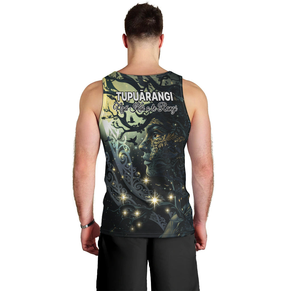 New Zealand Matariki Tupuarangi Men Tank Top Ngā Kai o te Rangi