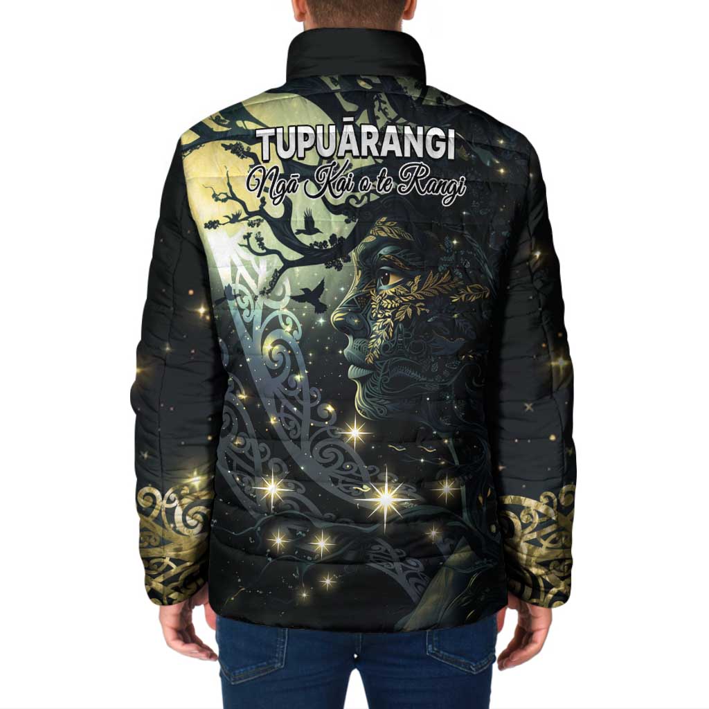 New Zealand Matariki Tupuarangi Padded Jacket Ng Kai o te Rangi - Polynesian Pride