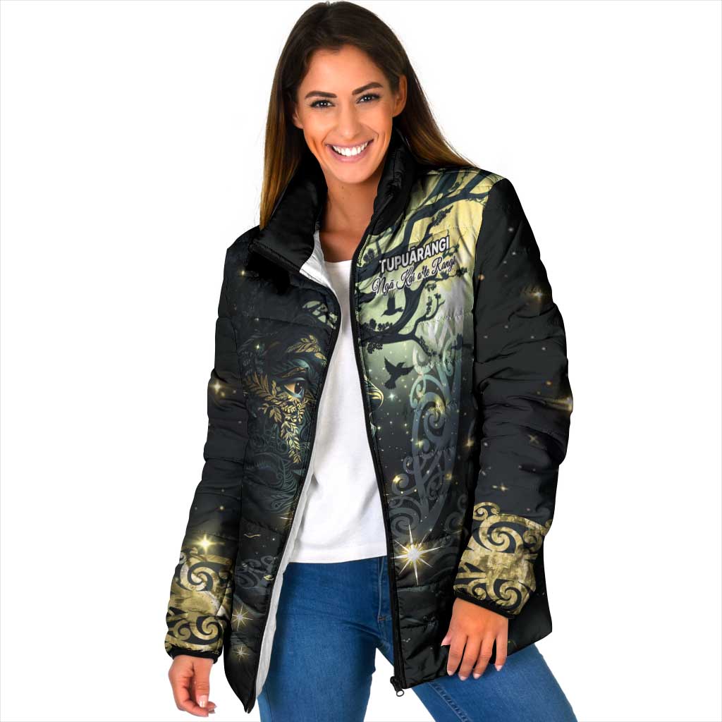 New Zealand Matariki Tupuarangi Padded Jacket Ng Kai o te Rangi - Polynesian Pride